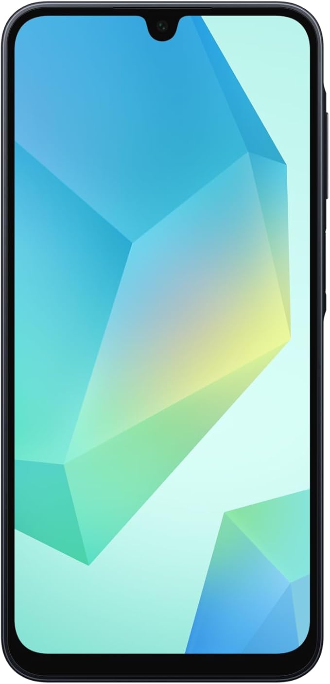 Samsung Galaxy A16 4G LTE (128GB + 4GB) International Model SM-A165F/DS Factory Unlocked, 6.7", Dual SIM, 50MP Triple Camera (Case Bundle), Black